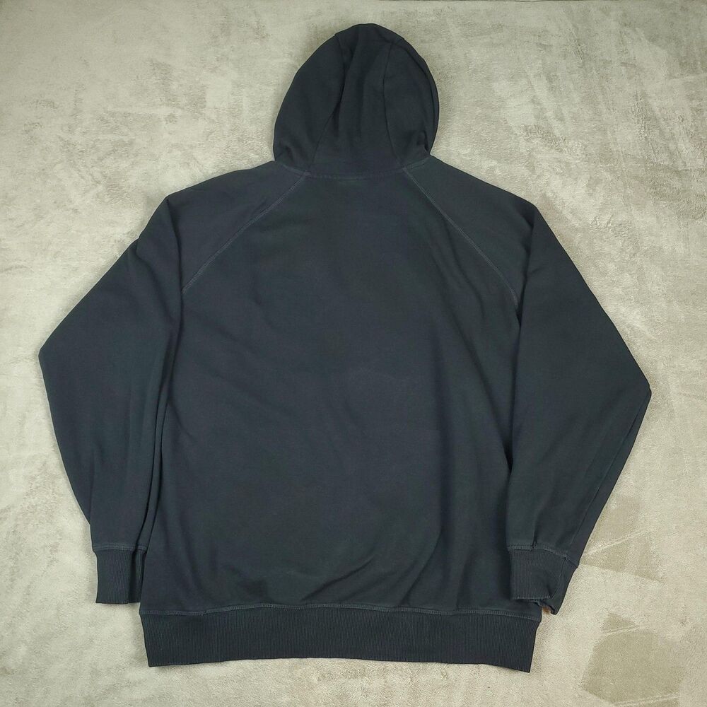 Gymshark Hoodie Mens Large Black Pullover Fleece Graphic Logo Sweatshirt - Picture 7 of 7